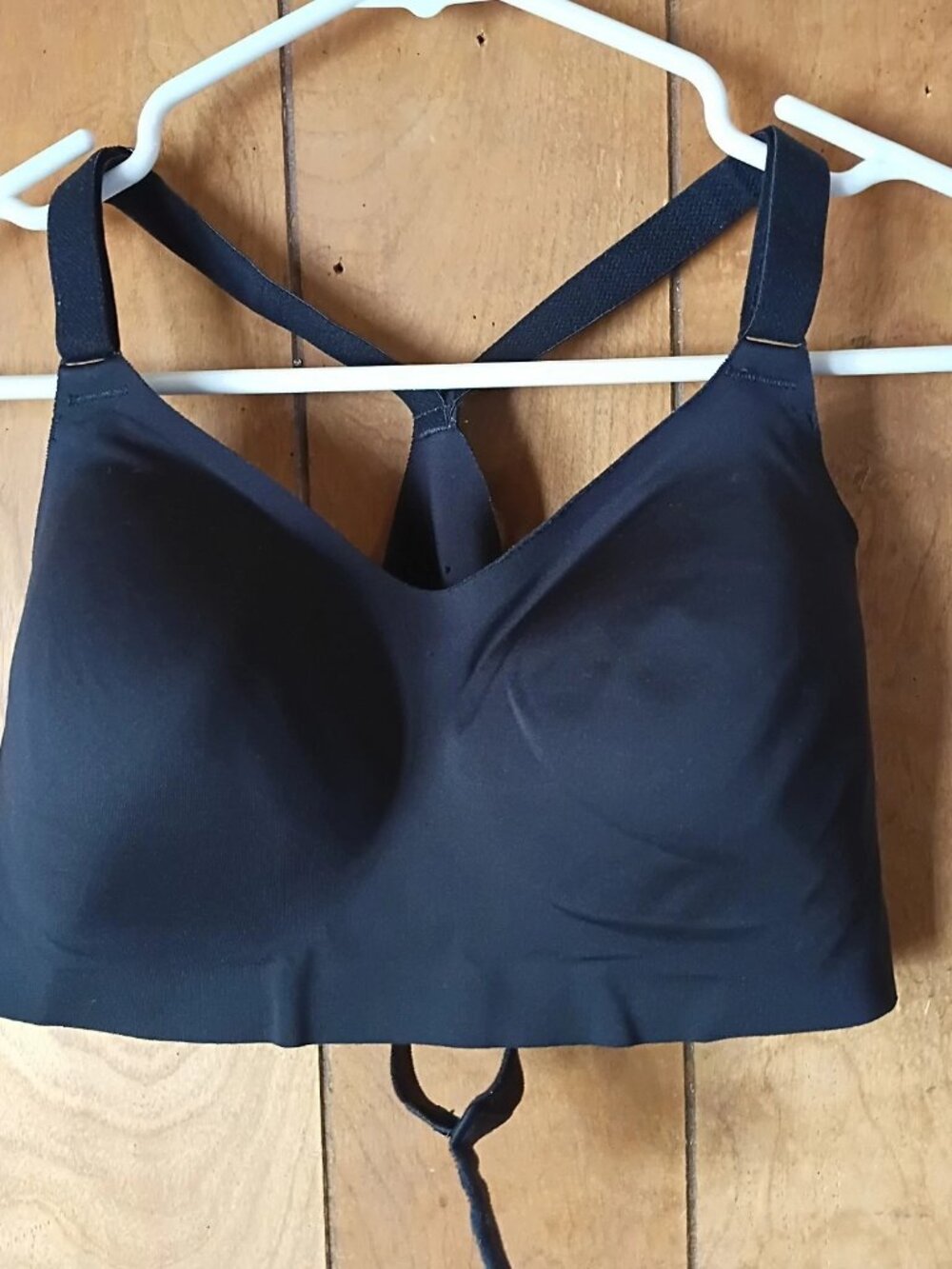 All In Motion Sports Bra Women’s Medium Black Racerback Medium Support Stretch